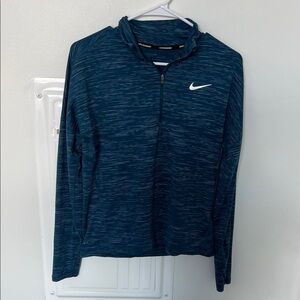 Nike Teal Quarter-Zip Pullover